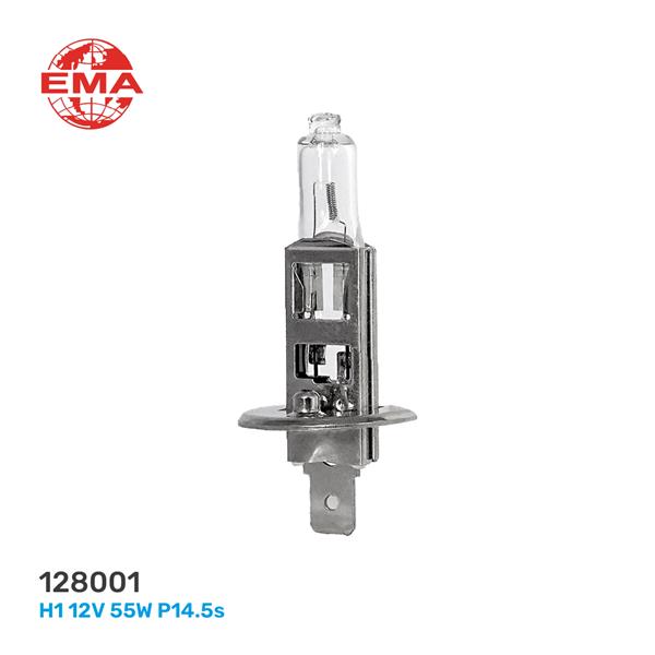 EMA 128001 Ampul H1 12v 55w Halogen