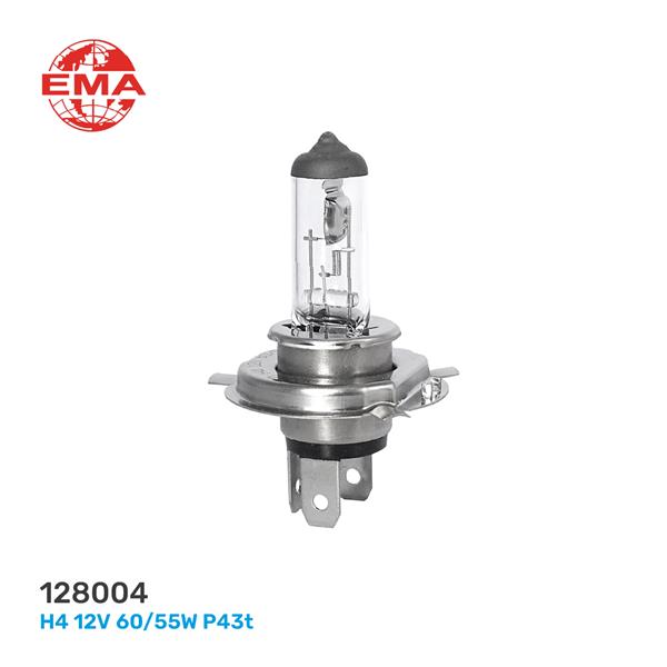 EMA 128004 Halogen Ampul H4 12v 60/55w P43t