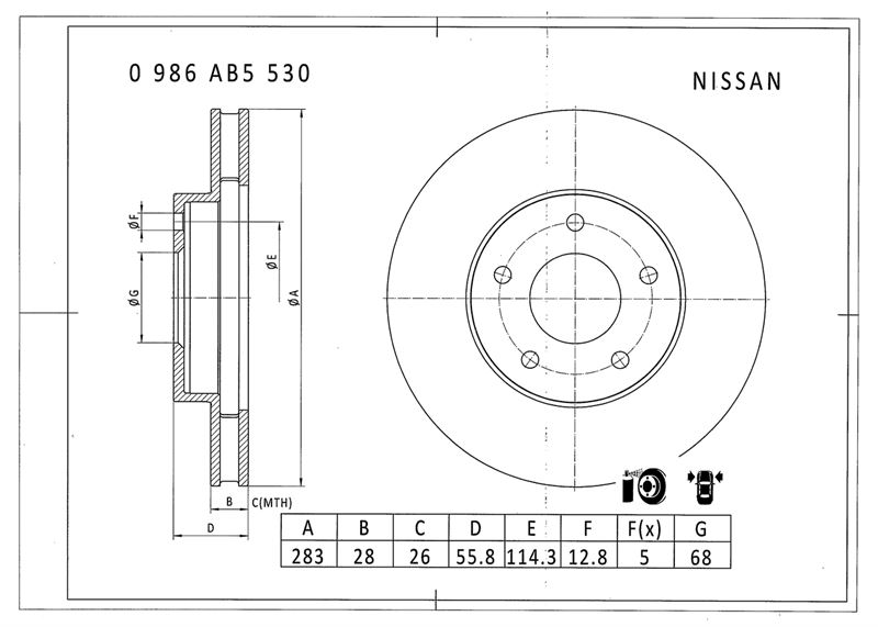 BOSCH F026400758 Hava Filtresi Elemani Renault Master Master Iii