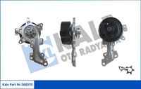 KALE 368970 Devirdaim Su Pompasi Toyota Auris Corolla 1.33l 1nr-Fe Nre150 Nre180 6 Vites 10-18 / Yaris 1.33l 1 Nr-Fe Nsp90 Nsp130 06-17
