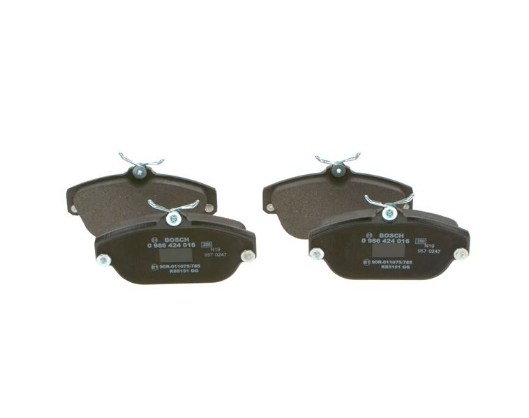 BOSCH 0986424016 Ön Balata Volvo S90 2.9 V90 2.9 740 2.0 2.3 2.4 940 2.0 2.3 960 2.0 2.9