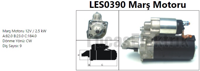 DEN-DSN3013 Mars Motoru (Fiat Ducato 06- Citroen Jumper Peugeot Boxer 06-)