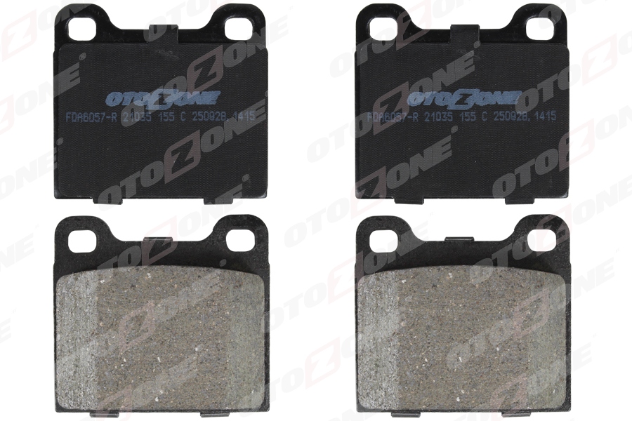 OTOZONE FDA6057-R Fren Balatasi Arka Mercedes W114 W115 W116 W126 W123 W463