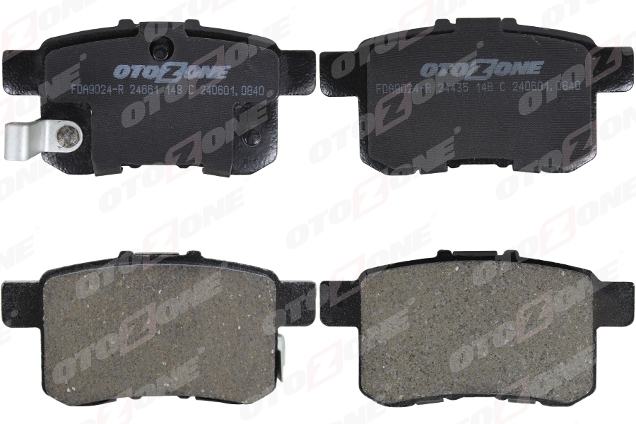 OTOZONE FDA9024-R Arka Fren Balata Honda Accord 2.0l R20a3 Cu Kasa 08-> - Aşınma Ikaz Soketli