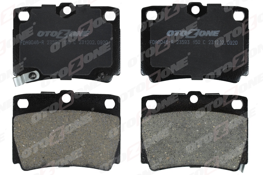 OTOZONE FDA9046-R Mitsubishi Paero Ii Arka Balata Metal İndikatörlü