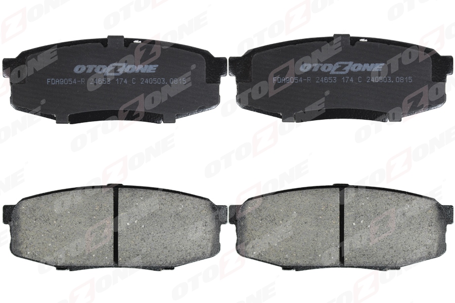OTOZONE FDA9054-R Arka Fren Balata Toyota Landcruiser 4.5l 1vd-Ftv Vdj200 Dizel D4-D 08-> 4.6l 2uz-Fe Uzj200 V8 08->