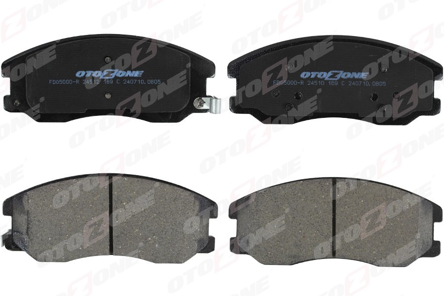 OTOZONE FDO5000-R Ön Fren Balata Chevrolet Captiva 2.0l 2.4l 06-> Metal İndikatörlü
