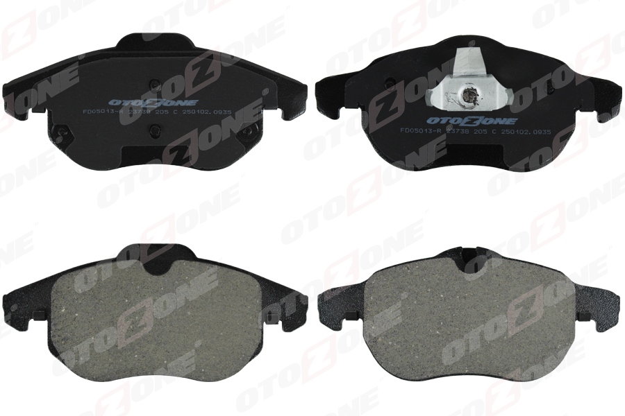 OTOZONE FDO5013-R Ön Fren Balatasi Astra H 05>10 Vectra C 08.02> Zafira B 05>10 Saab 9.3 02> Croma 06.05>