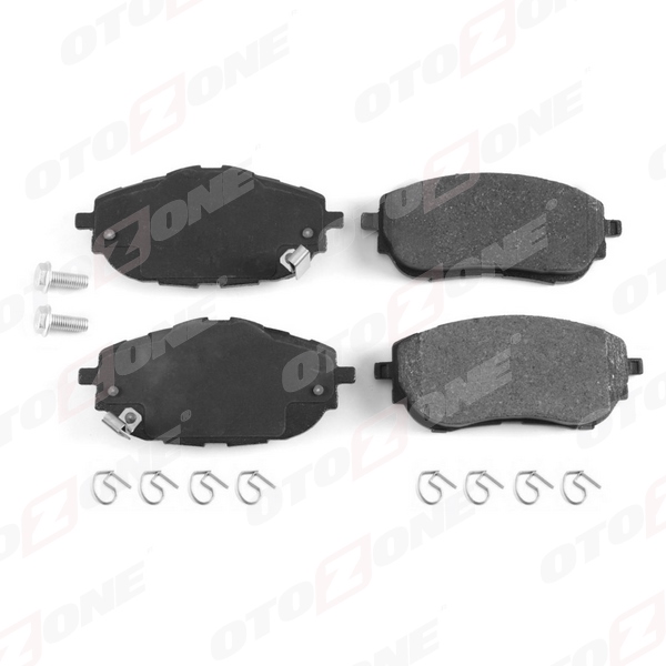 OTOZONE FDO9003-R Ön Fren Balata Toyota Auris Corolla 1.33l 1.6l 1nr-Fe 1zr-Fae Nre180 Zre181 Zre185 12-> / 1.4l 1nd-Ftv Nde180 12->