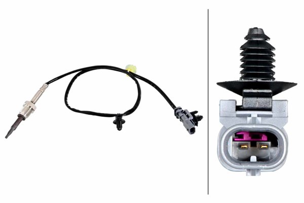 HELLA 6PT358226221 Egzoz Sicaklik Sensörü Volvo V90-V60-S90-Xc90-Xc60