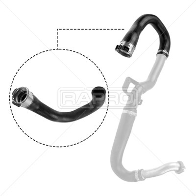 RAP R18349/K Turbo Hortumu (Takim) Radyatör Çikis 95hp  R18349+R18350 Corsa D