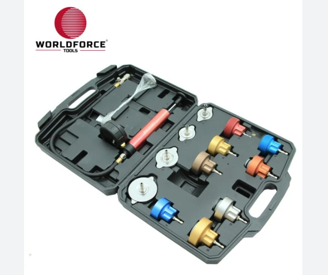 WORLDFORCE 11002 Radyatör Test Kiti 14 Parça 0-2.5bar