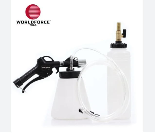 WORLDFORCE 11006 Fren Hidroliği Değiştirme Ve Hava Alma Takimi Pnömatik