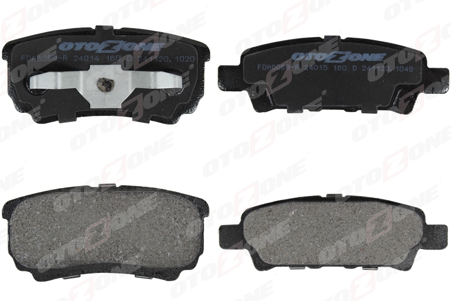OTOZONE FDA6069-R Arka Balata Jeep Compass 07> Patriot 09>17 Mitsubishi Outlander Ii 07>12 Lancer Viii 10>