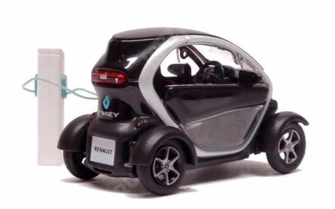 7711575499 Siyah Twizy Maket Araç 143 Ze