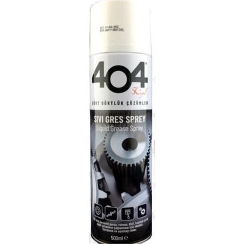 12GRC00618 Silikonsuz Sivi Gres 500 Ml