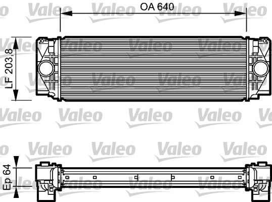 HLL-8ML 366 340-571 Turbo Radyatoru ( Vw  Crafter 2.5tdi 06- ) (Mercedes W906 Spr )