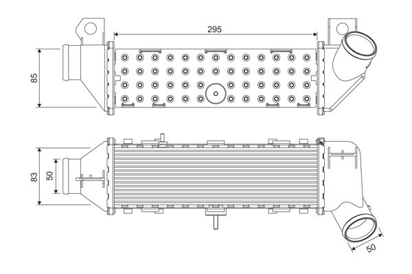 KLR-344750 Turbo Radyatoru Vw Seat