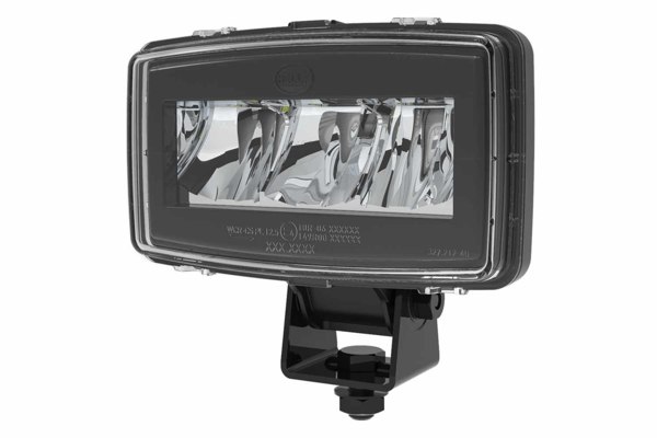 HELLA 1SA327210031 Ana Far Pc Polycarbonat Berrak 12v 24v Siyah Sol Sağ 3-Kutuplu Dörtgen Universal