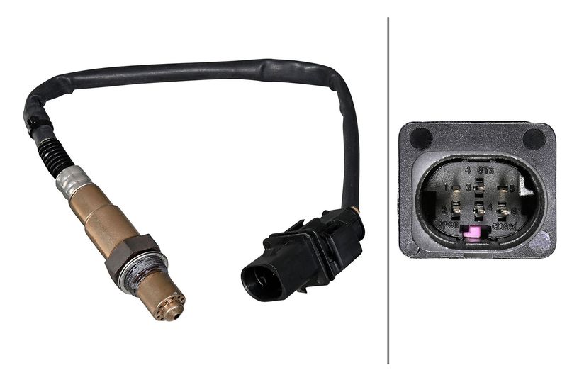 HELLA 6PA358221381 Oksijen Sensörü P207-P308-P508-P2008-P3008-C3-C4-C5-Partner-Berlingo-Ds3-Ds4- 1.4-1.6 Vti Mini R55 R56 R57