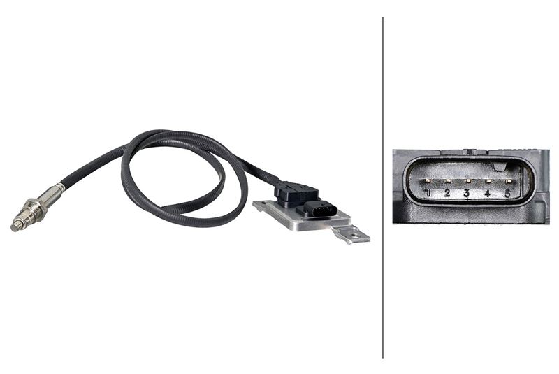 HELLA 6PN358307011 Nox Sensörü 5-Kutuplu Audi A4/Seat Alhambra/Vw Sharan