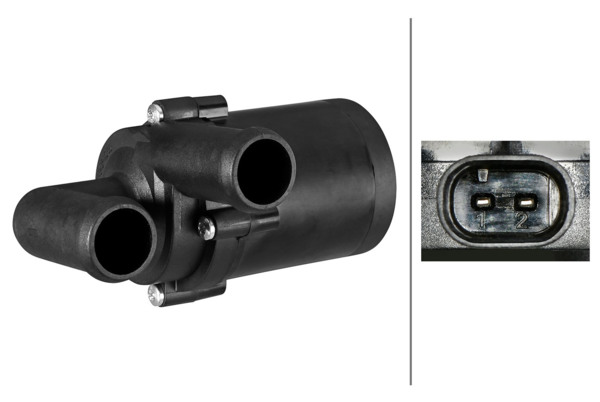 HELLA 8TW358304641 Ek Su Pompasi 12v 2-Kutuplu Skoda Yeti/Vw Cc B7-Jetta-Passat-Tiguan-Touran