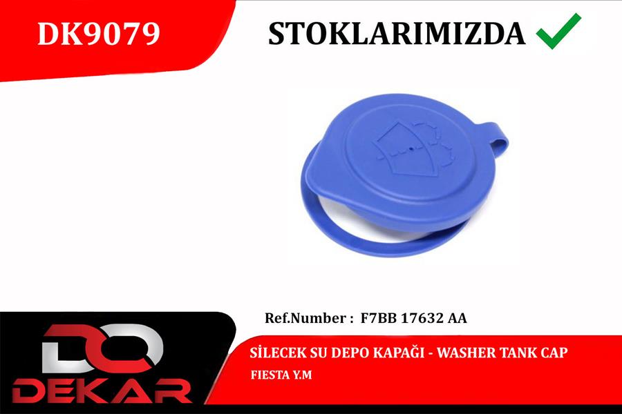 DEKAR DK9079 Cam Su Depo Kapaği Ford Fiesta-Courier-Puma-Ecosport 18>