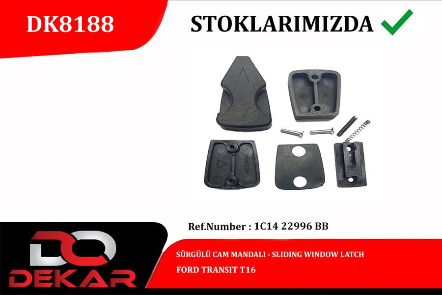 DEKAR DK8188 Surgulu Cam Mandali Ford Transit V184-V348- 06>14