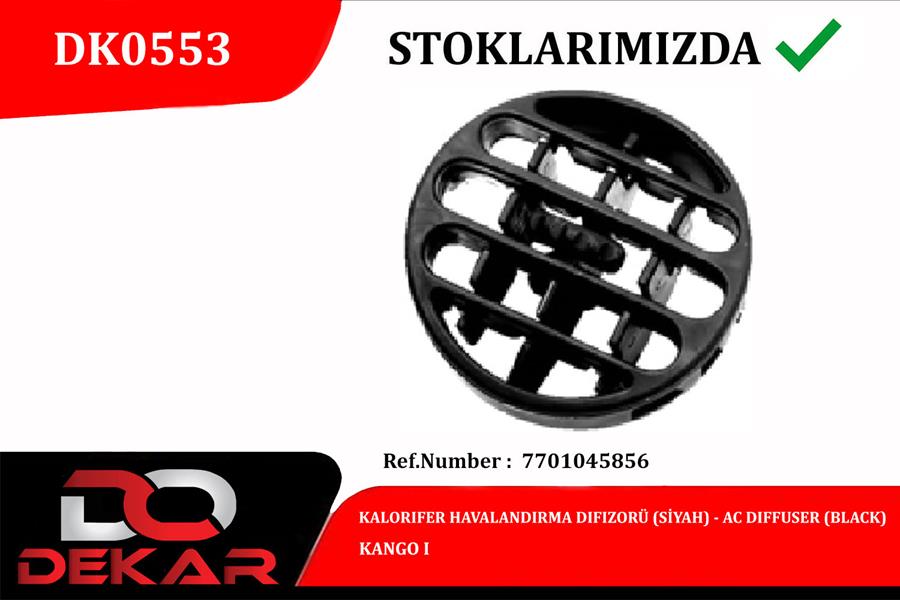 YP9861 Kango 1 Siyah Difüzörü