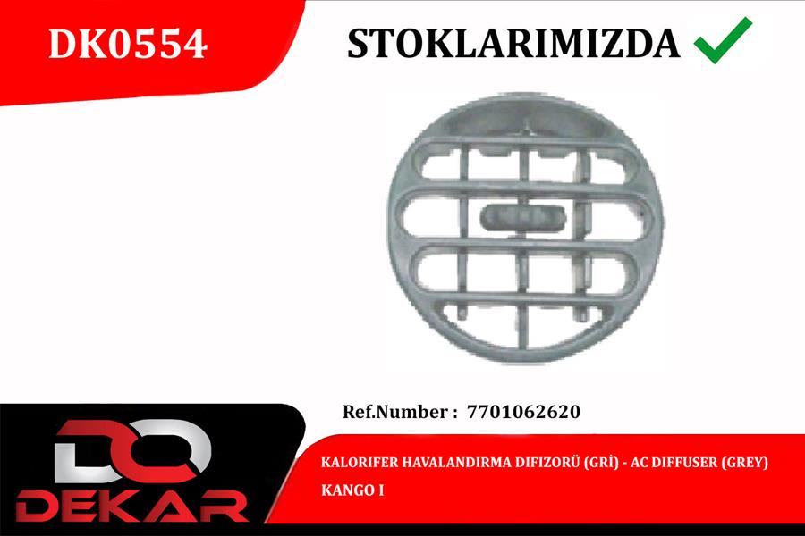 YP9862 Kango 1 Gri Difüzörü