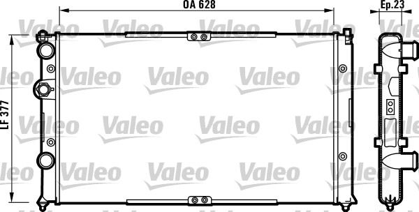 VALEO.732710 Radyatör Polo 1.4