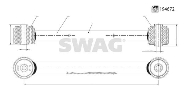 SWAG 33111699 Salincak Commander 4x4 Xh Commander 4x4 Xk Grand Cherokee Iii Wh Grand Cherokee Iii Wk Grand