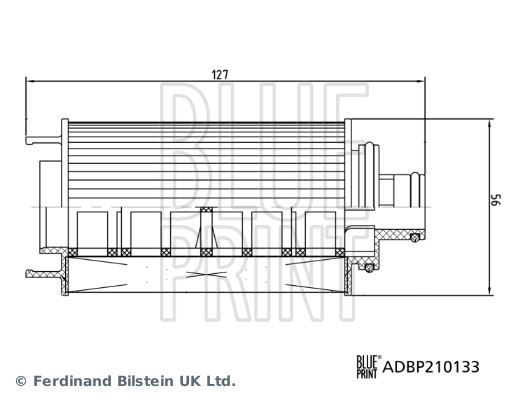 BLUEPRINT ADBP210133 Yağ Filtresi D90 Sv9 D90 4x4 Sv9 D90 Pro Sh6 D90 Pro 4x4 Sh6 G10 Sh6 G10 Plus Sh6 G20 S