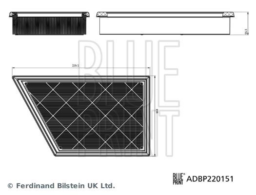 BOSCH F026400850 Hava Filtresi Ford Ranger-Vw Amarok 23> 2.0 Ecoblue