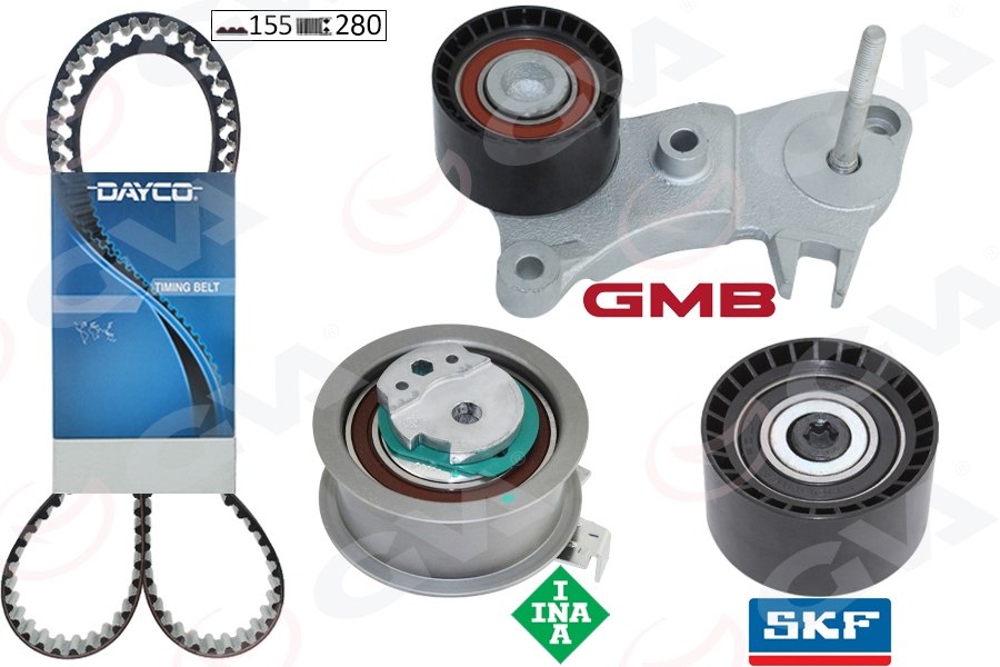 GVA 59T9992D Triger Seti Volvo S60 13 >15 > S80 -S90 16 > V40 V60 V90 16 > Xc60 13 >Xc90 14 > Xc70 13 >