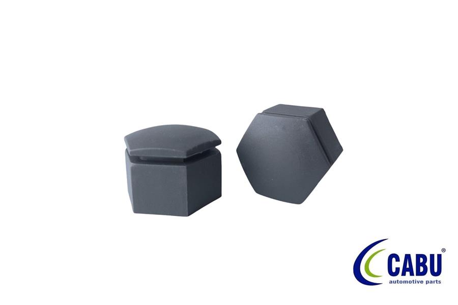 CABU 220651 Bijon Kapaği Kömür Metalik 22x21mm Insignia- A