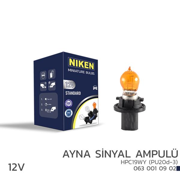 NIKEN 0630010902 Niken 12v Hpc19wy Ayna Sinyal Amp Pu20d-3 Amb 10lu