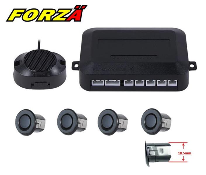 FORZA PS-11B Park Sensörü Sesli Siyah Göz 18mm