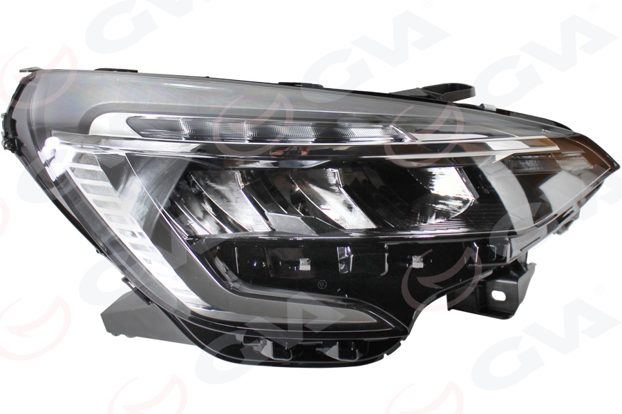 GVA 2014028 Far Ledli Sağ Motorlu Renault Clio V 19>23 Krom Çitali