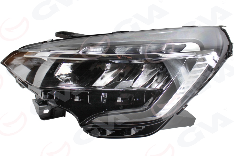 GVA 2014029 Far Ledli Sol Motorlu Renault Clio V 19>23 Krom Çitali