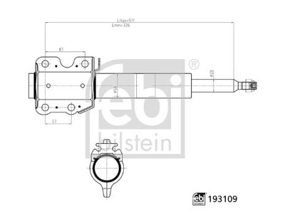 FEBI 193109 Amortisör Ön  W901-902-903-904-909-Lt35