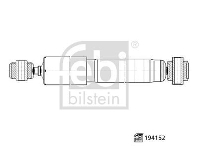 FEBI 194152 Amortisör Arka Aks Citroen-Peugeot