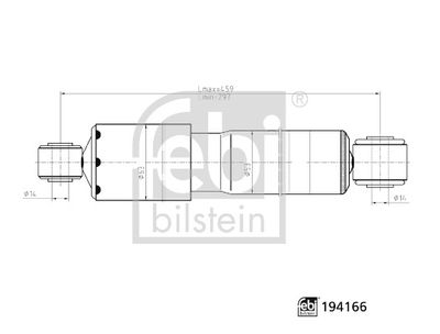SACHS 560138 Arka Amortisör Fiat Doblo 01> 1.9d 1.9 Jtd