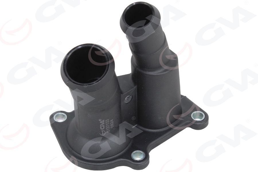 GVA 5137133 Termostat Yuvasi Flanşi Ford Fiesta-Focus-Fusion-Mondeo 04> 1.4-1.6 Zetec
