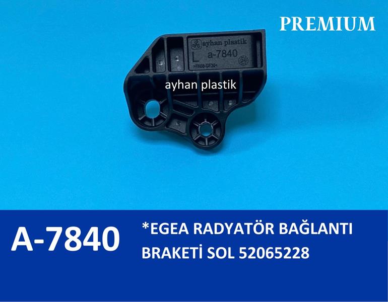 AYHAN A7840 Radyatör Bağlanti Braketi Sol Egea 21.5 X 19 Cm Poşet