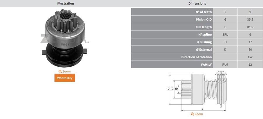 ZEN 0608 9 Dis Fiat Allis 350-355-450-455-480-Ad4-Fl4