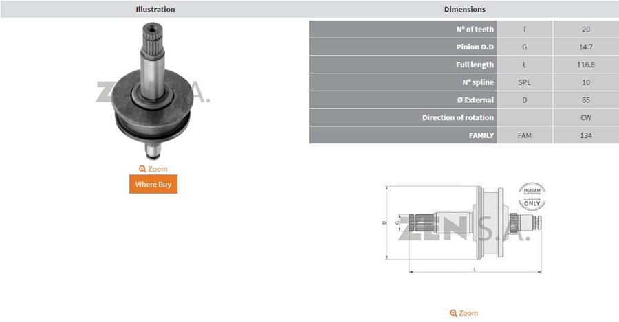 ZEN 0957 Xx Dis Mitsubishi Canter Tek Teker