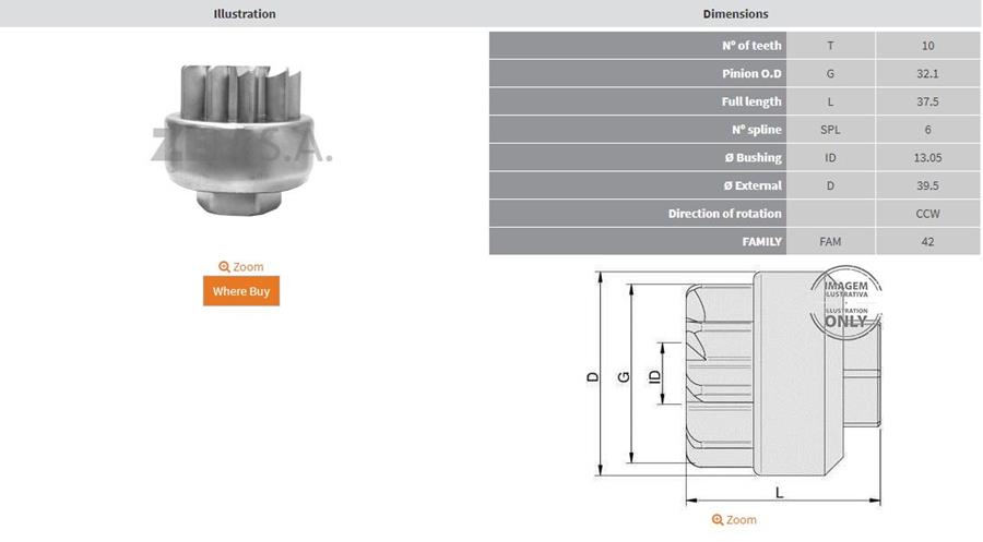 ZEN 1673 10 Dis Mercury 40 A 150 Hpv6 Ccw