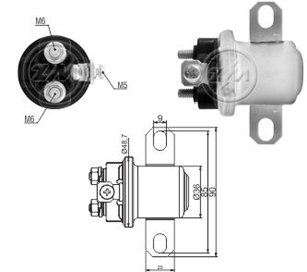 ZM 427 12v 38mt Yardimci Otomatik
