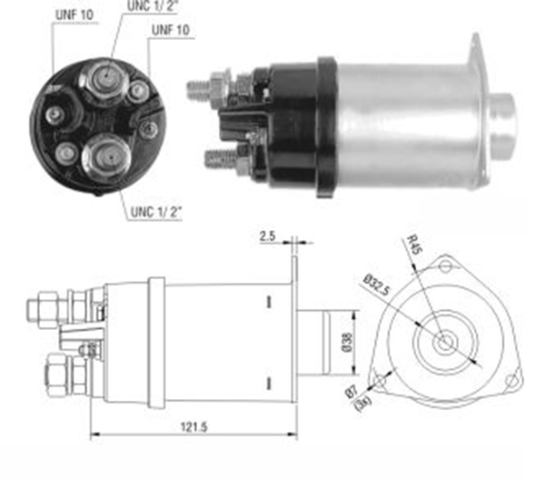 ZM 457 12v 42mt Buick-Caterpillar-Gm-Chevrolet